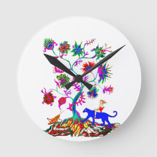 Levensboom T-Shirt Ronde Klok