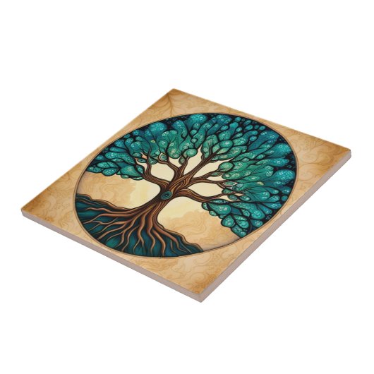 Levensboom Tegeltje (Zijkant)