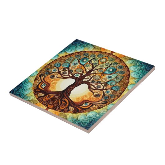 Levensboom Tegeltje (Zijkant)