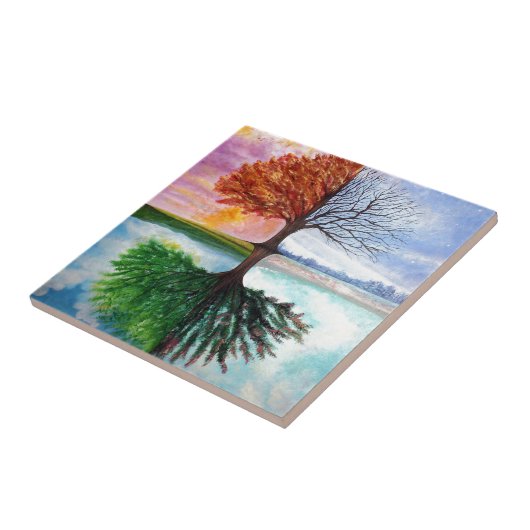 Levensboom Tegeltje (Zijkant)