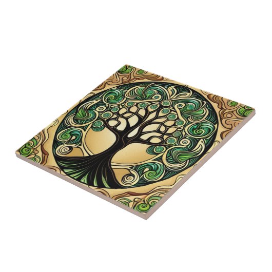 Levensboom Tegeltje (Zijkant)