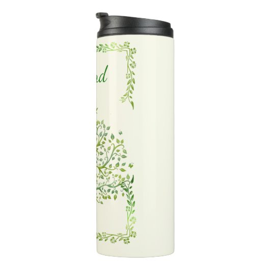 Levensboom Thermosbeker (Geroteerd rechts)