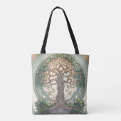 Levensboom Tote Bag (Achterkant)