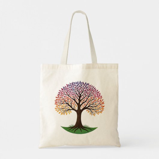 Levensboom Tote Bag (Achterkant)