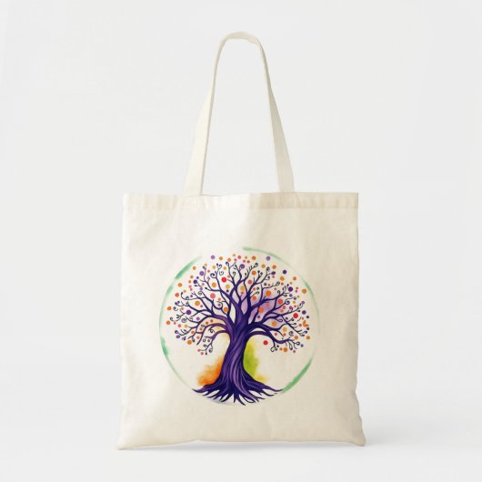 Levensboom Tote Bag (Voorkant)