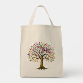 Levensboom Tote Bag (Achterkant)