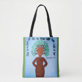 Levensboom Tote Bag (Voorkant)