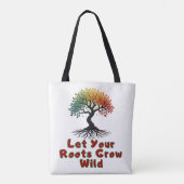 Levensboom Tote Bag (Achterkant)