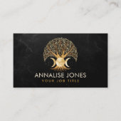 Levensboom - Triple Moon Visitekaartje (Voorkant)