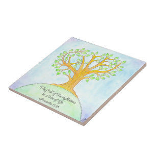 Levensboom / Trivet Tegeltje