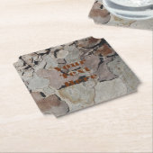 Levensboom Twee Papier Coaster Kartonnen Onderzetters (Gekanteld)