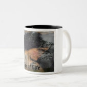 Levensboom Tweekleurige Koffiemok (Voorkant rechts)