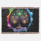 Levensboom v2 deken (Voorkant)