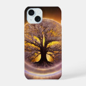 Levensboom v2 iPhone 15 case (Achterkant)