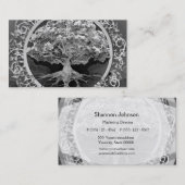 Levensboom van Amelia Carrie Visitekaartje (Voorkant / Achterkant)