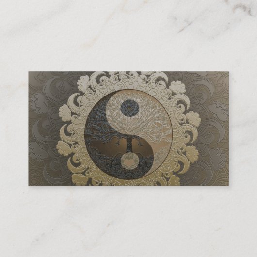 Levensboom van Amelia Carrie Visitekaartje (Voorkant)