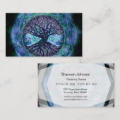 Levensboom van Amelia Carrie Visitekaartje (Voorkant / Achterkant)