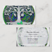 Levensboom van Amelia Carrie Visitekaartje (Voorkant / Achterkant)