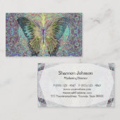 Levensboom van Amelia Carrie Visitekaartje (Voorkant / Achterkant)