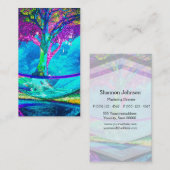 Levensboom van Amelia Carrie Visitekaartje (Voorkant / Achterkant)