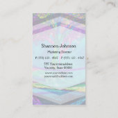 Levensboom van Amelia Carrie Visitekaartje (Achterkant)