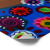 Levensboom van de poten poster (Hoek)