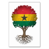 levensboom van Ghana Kaart (Voorkant)