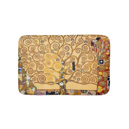 Levensboom van Gustav Klimt Badmat (Voorkant)