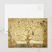 Levensboom van Gustav Klimt Briefkaart (Voorkant / Achterkant)
