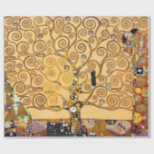 Levensboom van Gustav Klimt Cadeaupapier (Vlak)