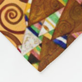 Levensboom van Gustav Klimt Fine Art Fleece Deken (Hoek)