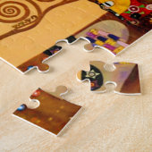 Levensboom van Gustav Klimt Fine Art Legpuzzel (Zijkant)
