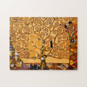 Levensboom van Gustav Klimt Fine Art Legpuzzel (Horizontaal)