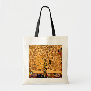 Levensboom van Gustav Klimt Fine Art Tote Bag