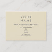 Levensboom van Gustav Klimt Fine Art Visitekaartje (Achterkant)