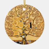 Levensboom van Gustav Klimt Keramisch Ornament (Voorkant)