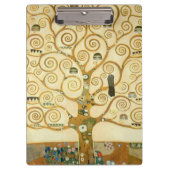 Levensboom van Gustav Klimt Klembord (Voorkant)