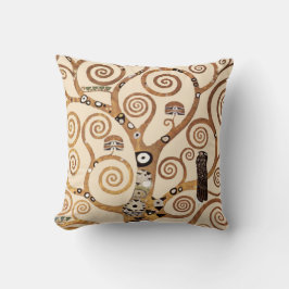 Levensboom van Gustav Klimt Kussen