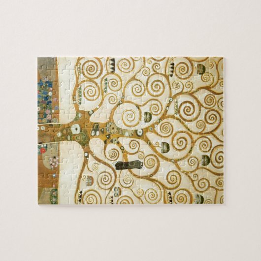 Levensboom van Gustav Klimt Legpuzzel (Horizontaal)