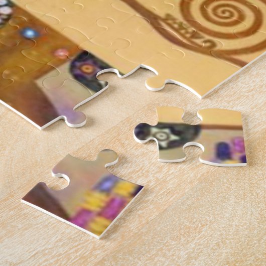 Levensboom van Gustav Klimt Legpuzzel (Zijkant)