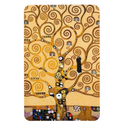 Levensboom van Gustav Klimt Magneet (Verticaal)