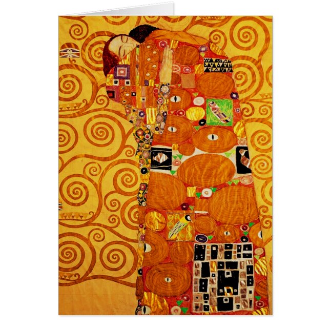 Levensboom van Gustav Klimt Nouveau (Voorkant)