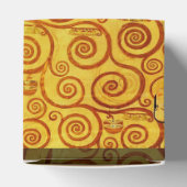 Levensboom van Gustav Klimt Nouveau Bedankdoosjes (Bovenkant)