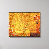 Levensboom van Gustav Klimt Nouveau Canvas Afdruk (Voorkant)