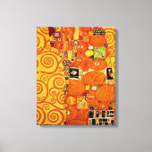 Levensboom van Gustav Klimt Nouveau Canvas Afdruk (Voorkant)