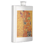 Levensboom van Gustav Klimt Nouveau Heupfles (Rechts)