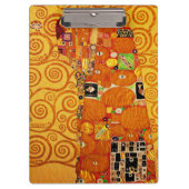 Levensboom van Gustav Klimt Nouveau Klembord (Voorkant)