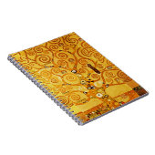 Levensboom van Gustav Klimt Nouveau Notitieboek (Rechterzijde)