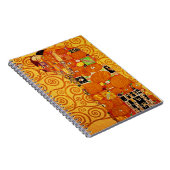 Levensboom van Gustav Klimt Nouveau Notitieboek (Rechterzijde)