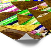 Levensboom van Gustav Klimt Nouveau Poster (Hoek)